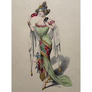 Costume Design. La Comédie Française (la Comédie). C.1910