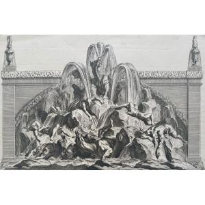 Fontaine Du Déluge Et Du Serpent Python. 18th Century