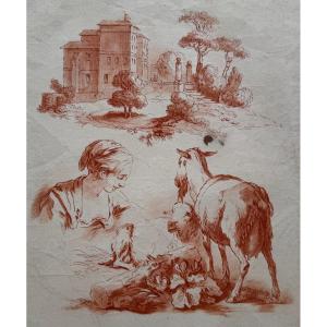 Landscape, Portrait, And Animals. 1778
