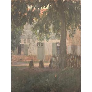 Louveciennes, Impressionist Village By Alexandre Jacob ( French, 1876-1972).