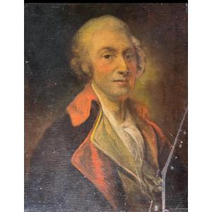 Portrait Of A Man, Eighteenth Century, French Or American School.