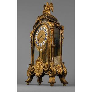 Important Cartel Louis XIV-régence – Attribué Aux Ateliers Boulle Fils – Vers 1710-1720