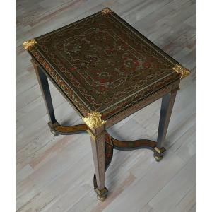Coffee Table - Boulle Marquetry - Louis XIV Style