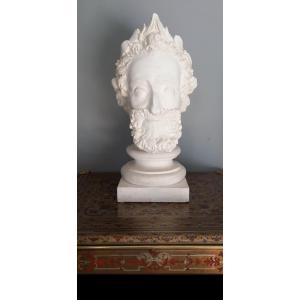 Bust Of King Henry IV As A Roman Emperor, After Mathieu Jacquet.