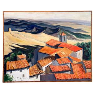 Oil On Canvas Philippe Mainie (1928-2002)