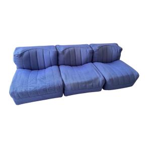 Vintage Tito Agnoli Modular Sofa - Mobilier International (1970s) - To Restore