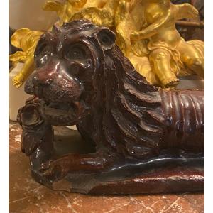 Terracotta Lion, Northern Europe, XVIth Century