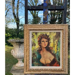 Vicente Cristellys (1898-1970) Young Erotic Woman 