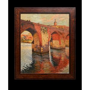 Charles Liozu - View Of Albi ( Tarn)
