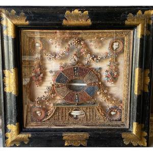 Paperolles Reliquary - Louis XIV Period
