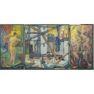 Denise Guillermier (1887-1971) "world History"