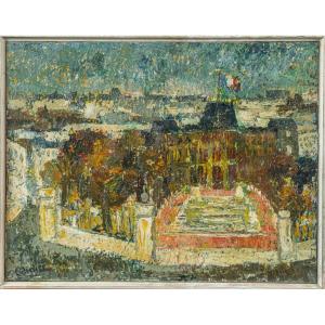 Emile Didier (1890-1965) "the Prefecture Of The Rhône"