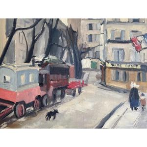 Juliette Deshayes (1900-2001) "paris In Belleville"