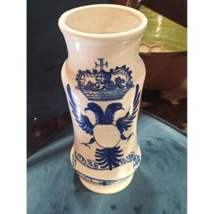 Albarello In Talavera Earthenware, Late 18th Century