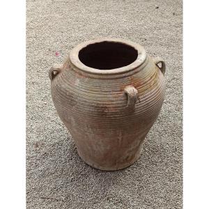 Catalan Terracotta Oil Jar Circa 1880