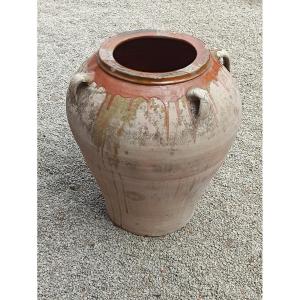 Catalan Oil Jar In Terracotta Circa 1900