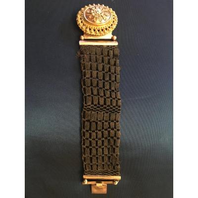 Pomponne And Hair Bracelet