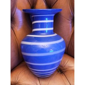 Murano Glass Vase Circa 1960