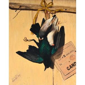 The Hunt, Edward Quitton, 1889, Belgium