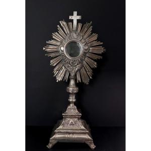 Silver Monstrance – Joseph Convert, Lyon (1798-1809)
