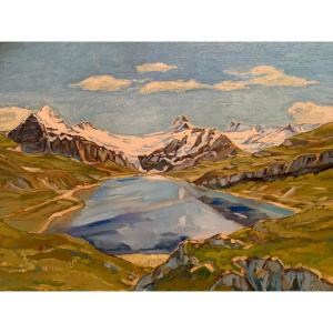 Bachalp Lake – D. Dubois - 20th Century