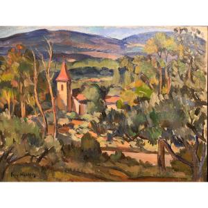 Village Provençal. Fély-mouttet (1893-1953).