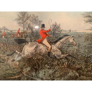 Pair Of English Engravings