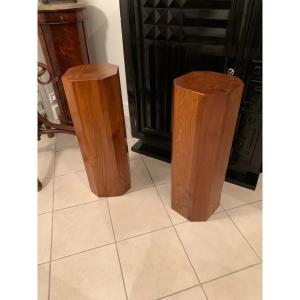 Solid Wood Pillar Column