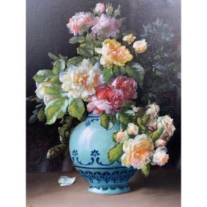 Flowers – “guillaume Boucher” 19th Century