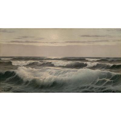 "the Wave" - Edouard Mandon - (1885-1977)