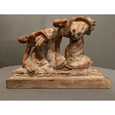 « Les Moissonneuses » Alexandre KELETY 1874-1940