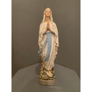 Virgin In Plaster XIX And Its Console