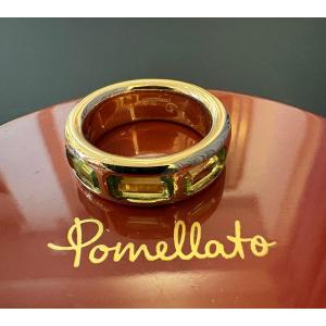 Pomellato: Iconica Rose Gold And Peridot Ring