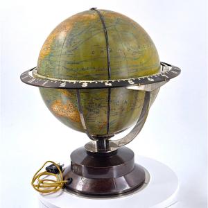 Electric Clock Maplux Ato With Luminous Globe