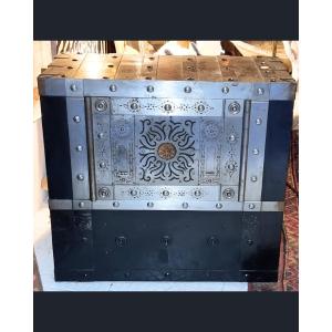 Antique Studded Safe - Italy - 19th Century