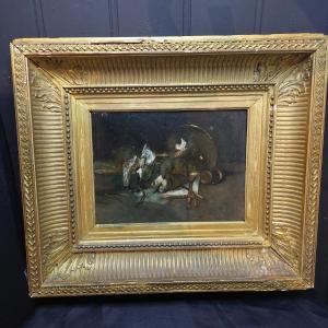 Oil On Panel, 19th Century 