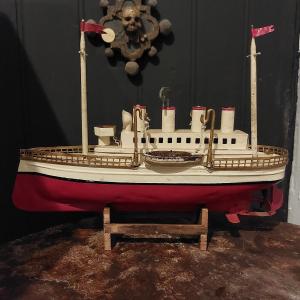 Jep 20th Century Sheet Metal Boat 