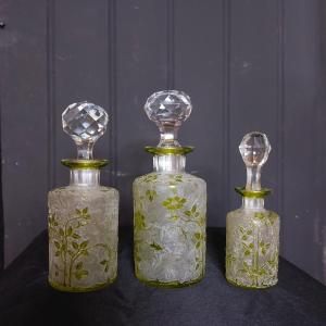 Baccarat 20th Century Toilet Brush Set
