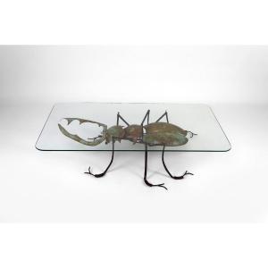 Scarab Coffee Table By François Melin, Circa 1970