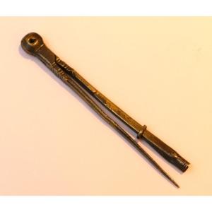 Brass Pencil Compass, 17th Century