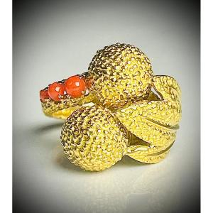 Gold Ring Signed Gorce