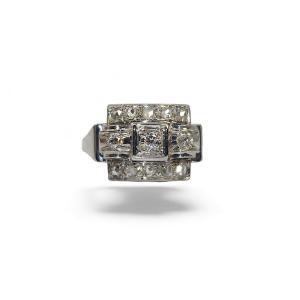Art-deco Diamond Ring