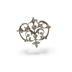 Napoleon III Diamond Brooch