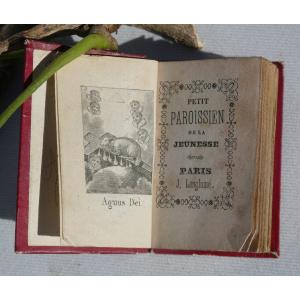 Miniature Doll Missal, Napoleon III Period, Roman Parishioner, Twin, Nineteenth Child