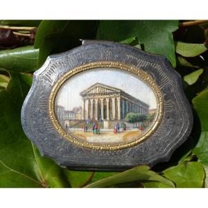 Coin Purse Napoleon III Period, Eglise De La Madeleine In Paris, Fashion, Reticule