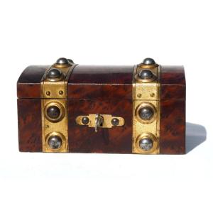 Jewelry Box, Napoleon III Period, Alphonse Giroux, Paris, 1860, 19th Century Case / Box