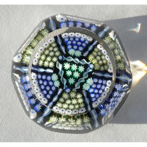 Sulfur / Paper Press Ball, Saint Louis Crystal, Millefiori, 1930, Clichy