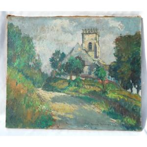 Antique French Painting Impressionist