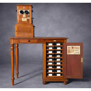 Stereoscope Taxiphote Viewer & Son Bureau, Verascope Richard Pre Cinema Photographs