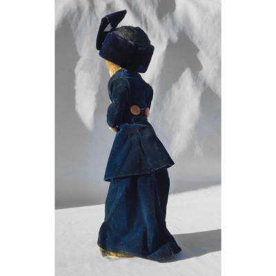 Fashion Doll Mannequin Early 20th Century 1910 Store / Showcase Désirat Lafitte Poupee